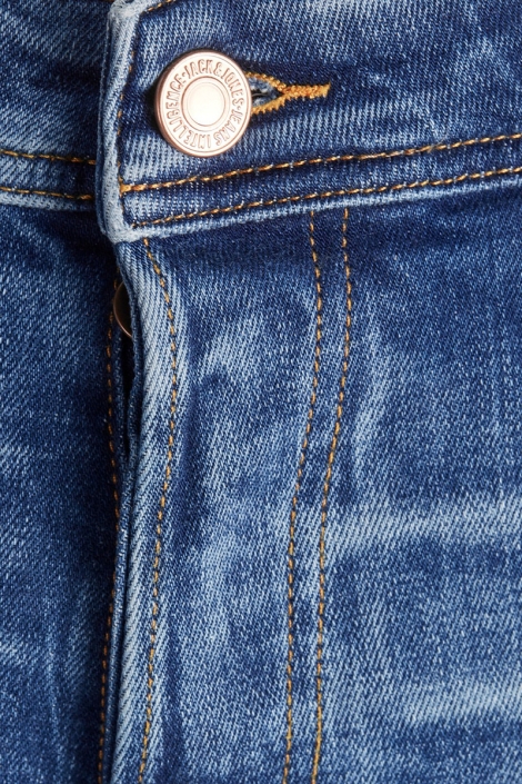Jack & Jones blauwe heren jeans | Close up