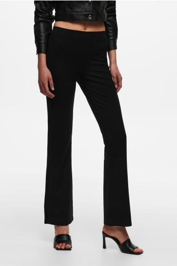 Jacqueline de Yong jdypretty flare pant jrs noos Zwart