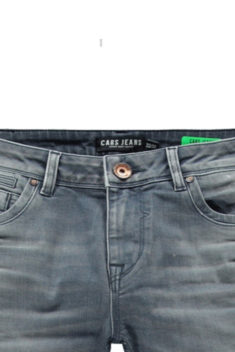 Cars blauwe heren jeans | Close up