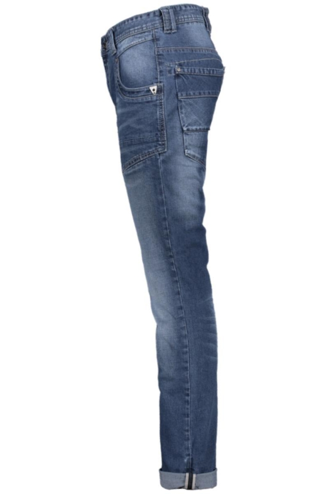 Cars blauwe heren jeans | Zijaanzicht