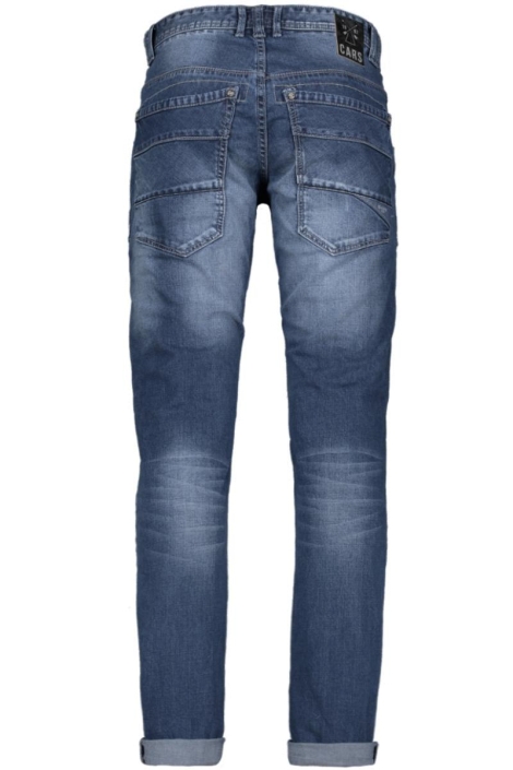 Cars blauwe heren jeans | Achteraanzicht