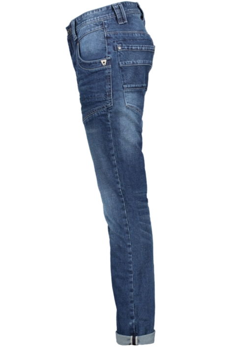 Cars blauwe heren jeans | Zijaanzicht