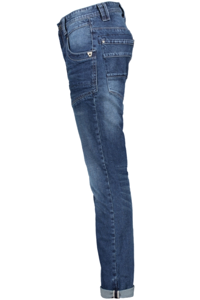 Cars blauwe heren jeans | Zijaanzicht