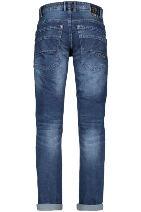 Cars blauwe heren jeans | Achteraanzicht