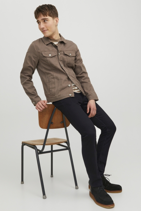 Jack & Jones zwarte heren jeans | Model