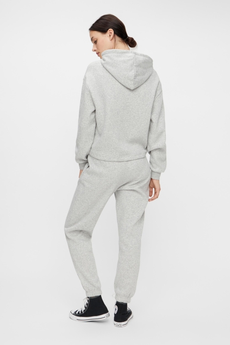 Pieces grijze dames broek | Model