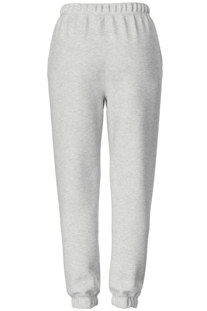 Pieces grijze dames broek | Achteraanzicht