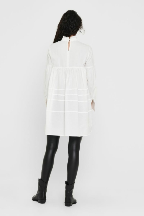 Jacqueline de Yong zwarte dames legging | Model achteraanzicht