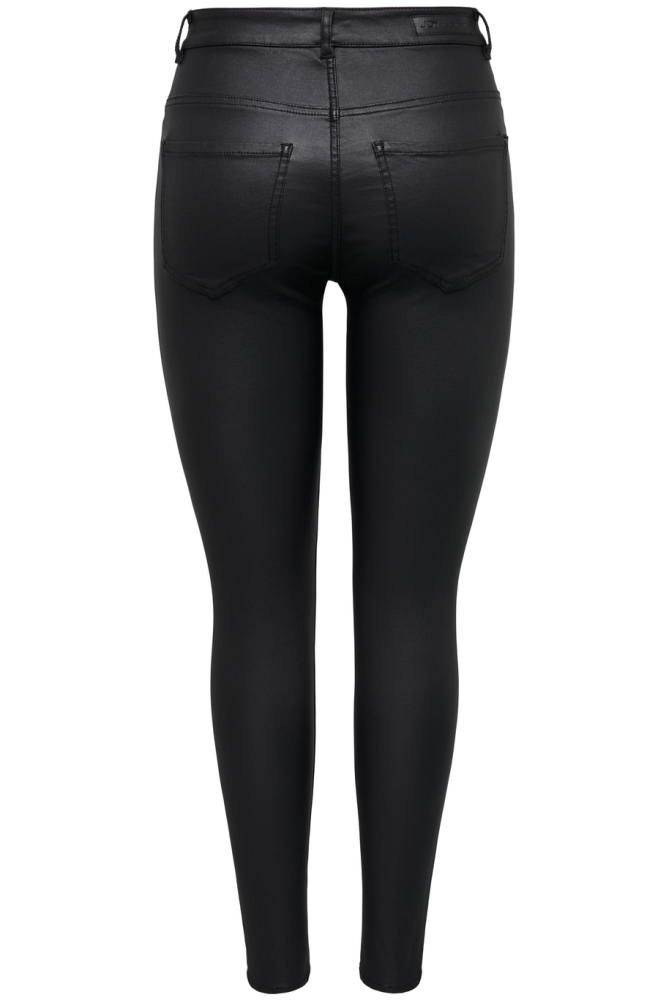 Jacqueline de Yong zwarte dames broek | Achteraanzicht