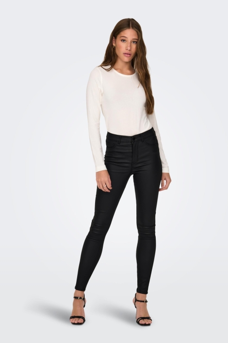Jacqueline de Yong zwarte dames broek | Model