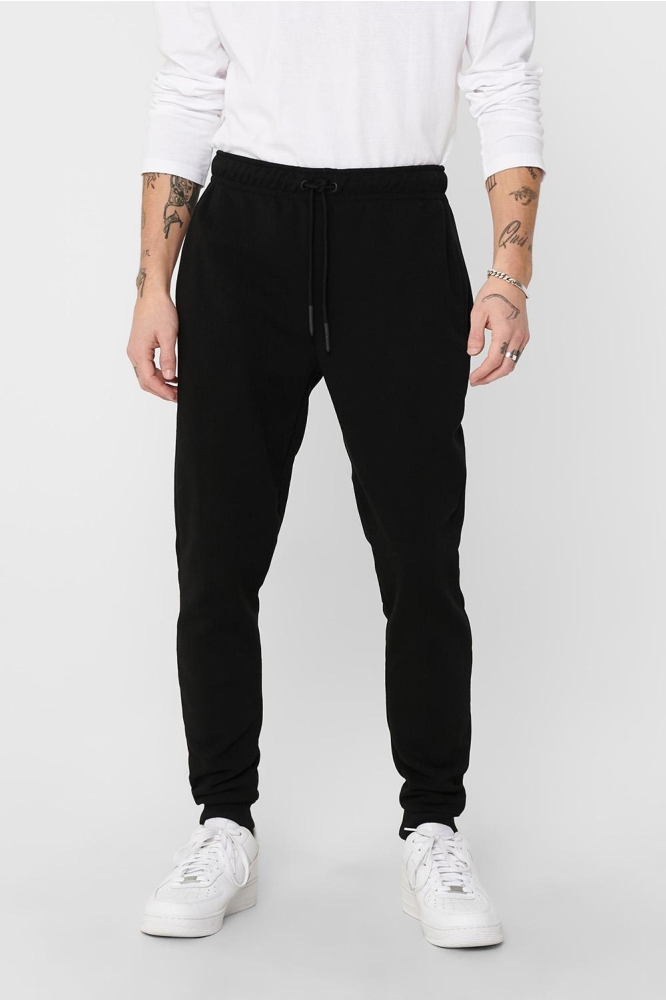 Only & Sons zwarte heren broek