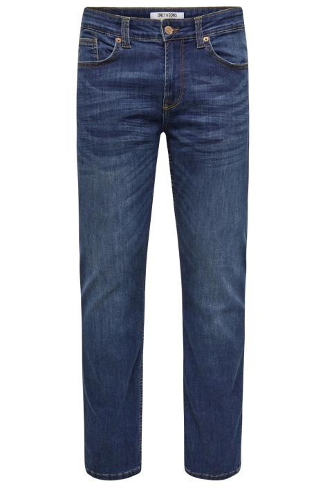 Only & Sons blauwe heren jeans | Vooraanzicht