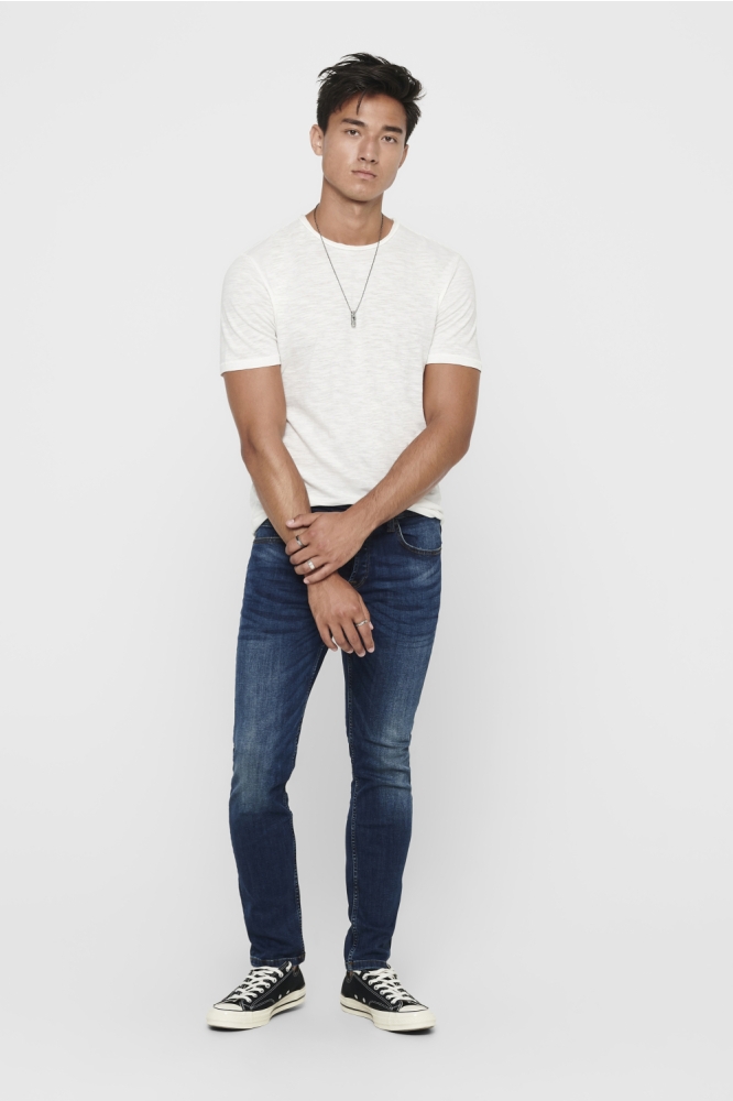 Only & Sons blauwe heren jeans | Model