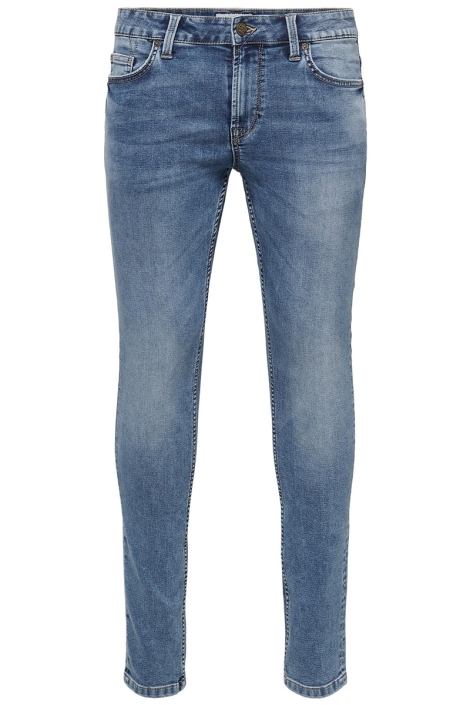 Only & Sons blauwe heren jeans | Vooraanzicht