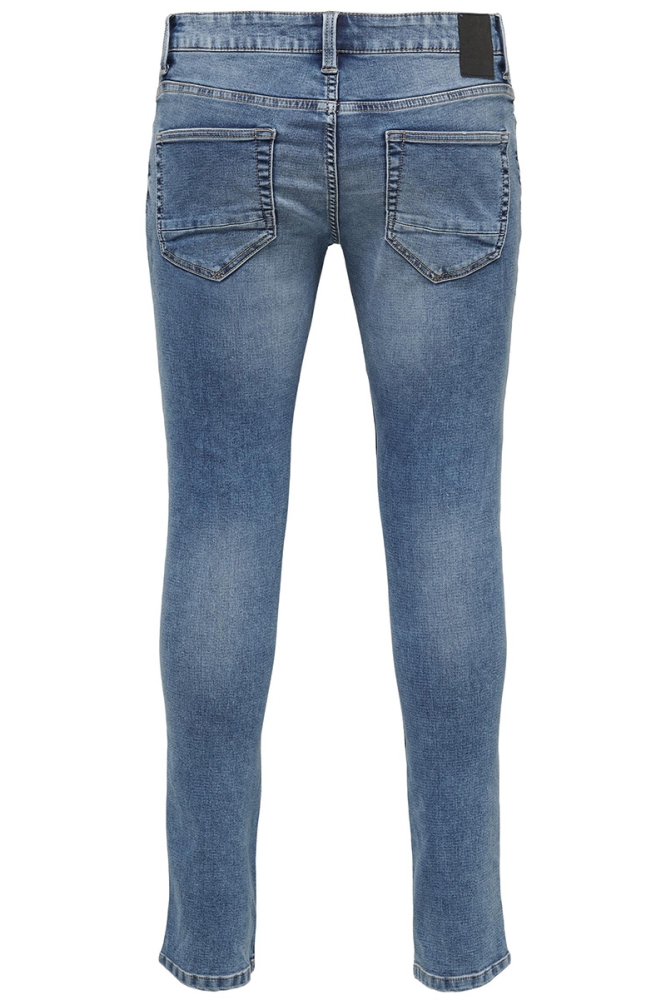 Only & Sons blauwe heren jeans | Achteraanzicht