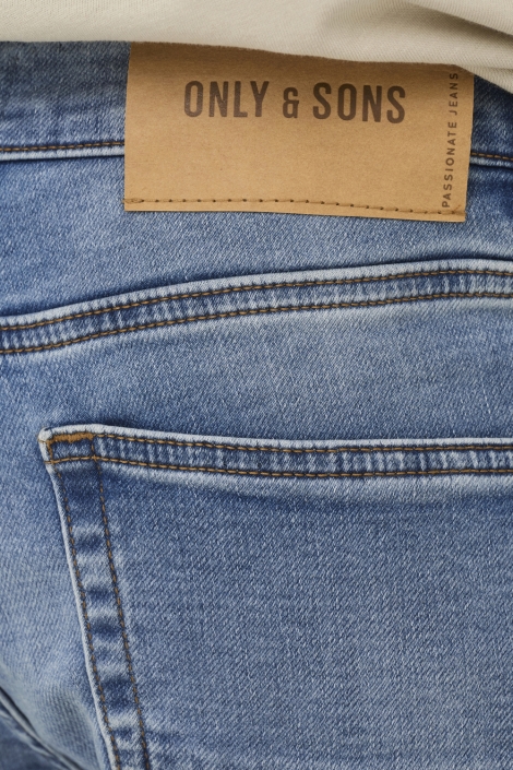 Only & Sons blauwe heren jeans | Kleurstaal