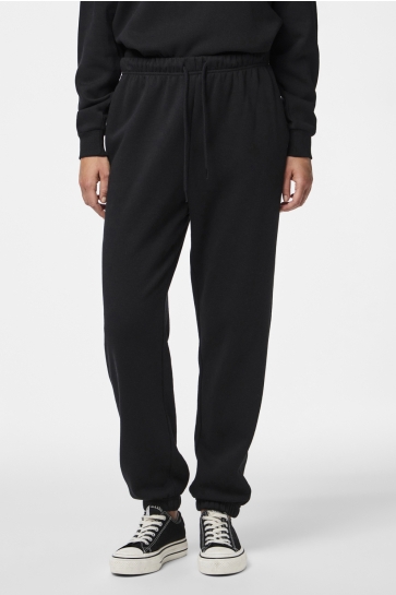 Pieces pcchilli hw sweat pants d2d Zwart