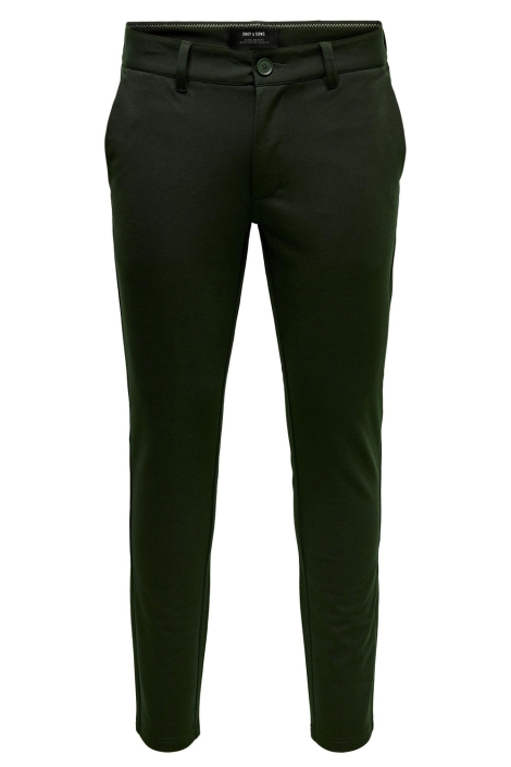 Only & Sons groene heren broek | Vooraanzicht