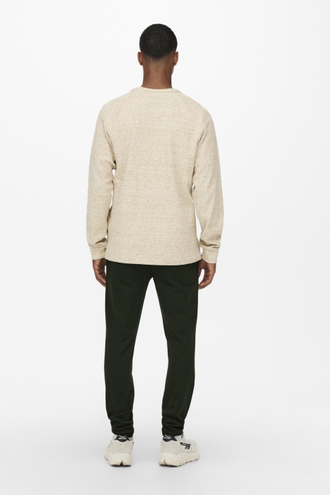 Only & Sons groene heren broek | Model