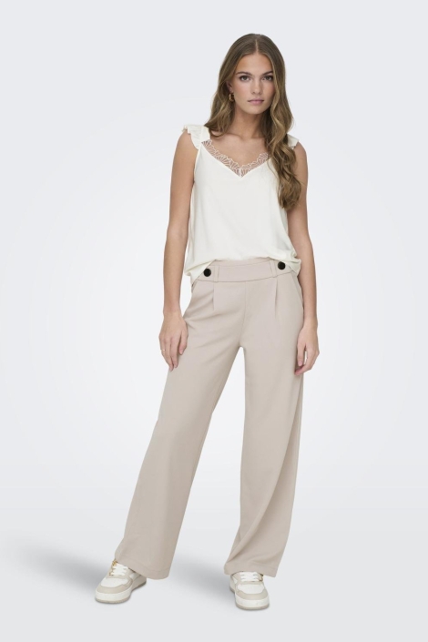 Jacqueline de Yong beige dames broek | Model