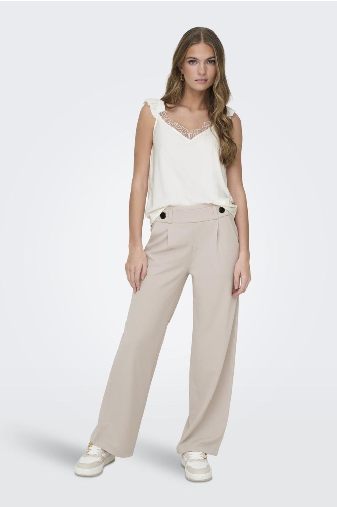 Jacqueline de Yong beige dames broek | Model