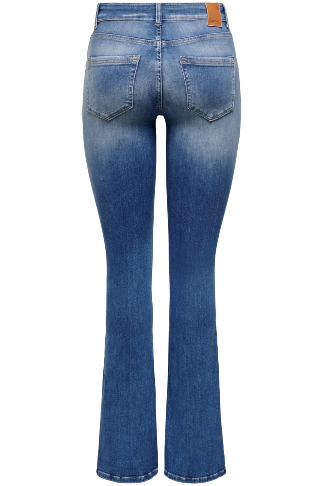 Only blauwe dames jeans | Achteraanzicht