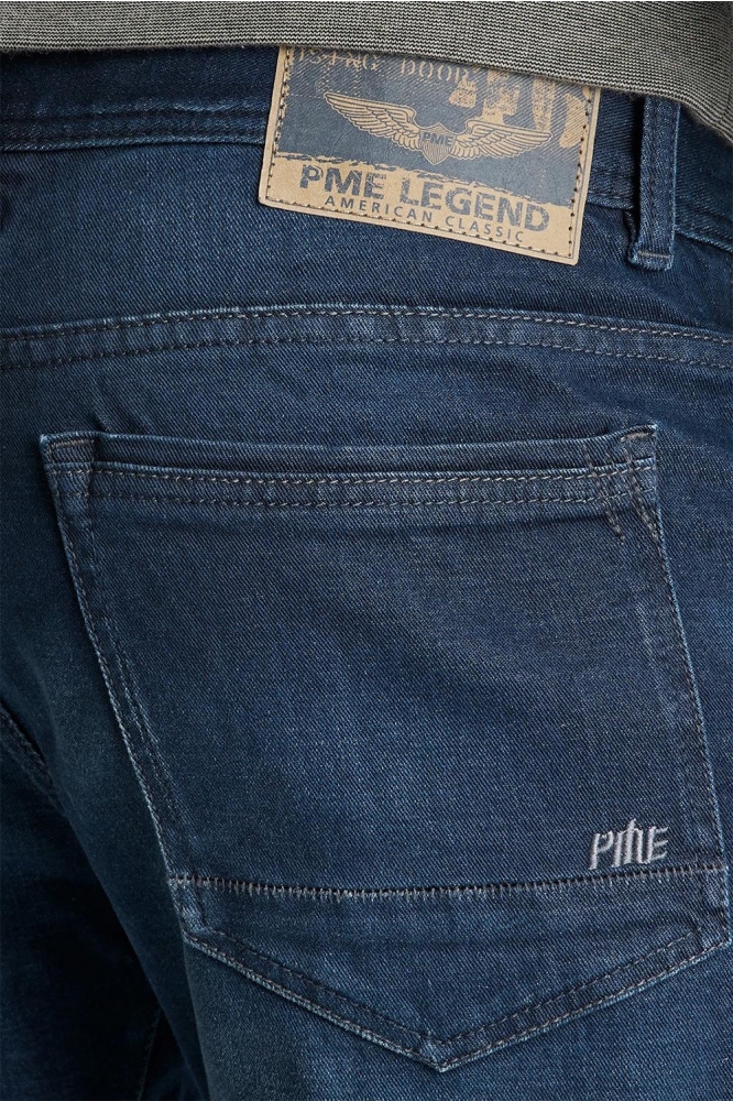 PME legend blauwe heren jeans | Close up