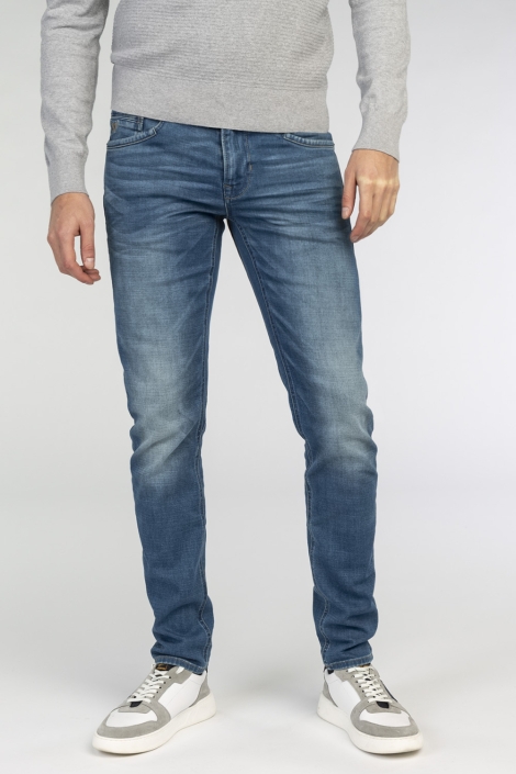 PME legend blauwe heren jeans | Model vooraanzicht