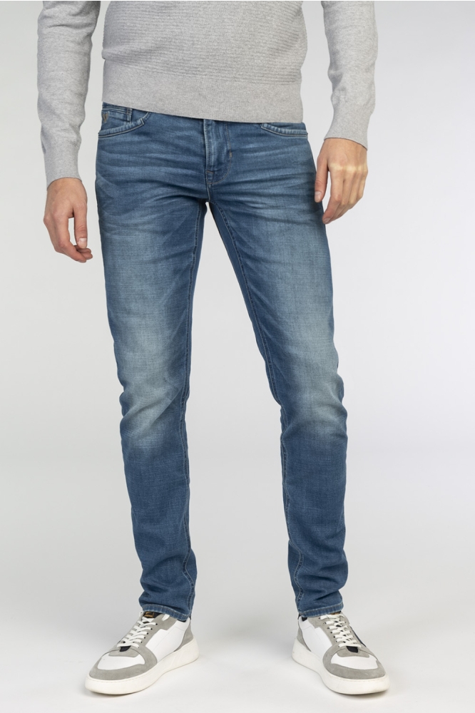 PME legend blauwe heren jeans | Model vooraanzicht