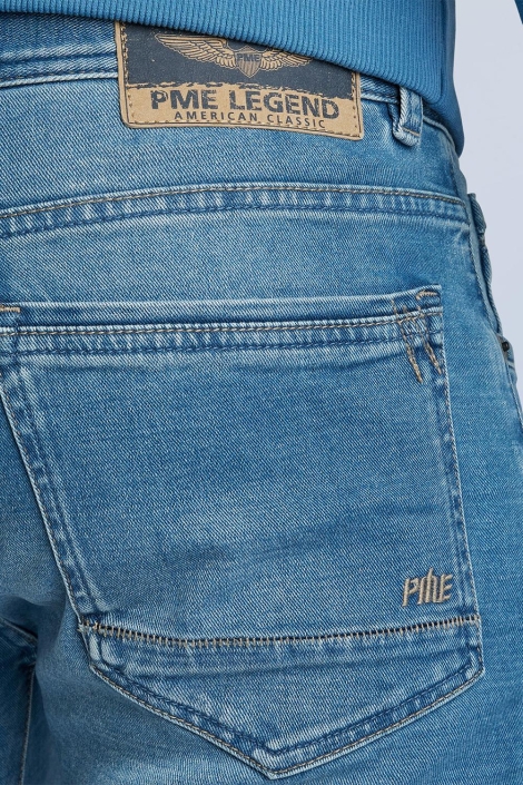 PME legend blauwe heren jeans | Close up
