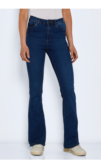 NMSALLIE HW FLARE JEANS VI021MB NOO 27017557 MEDIUM BLUE DENIM
