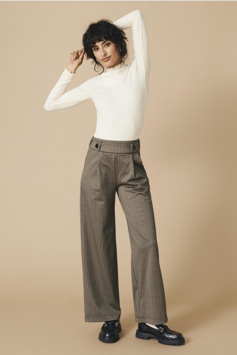 Jacqueline de Yong zwarte dames broek | Sfeerbeeld, In situatie