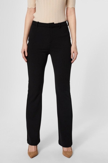Vero Moda Broek VMAMIRA MR FLARED PANT GA NOOS 10250284 BLACK