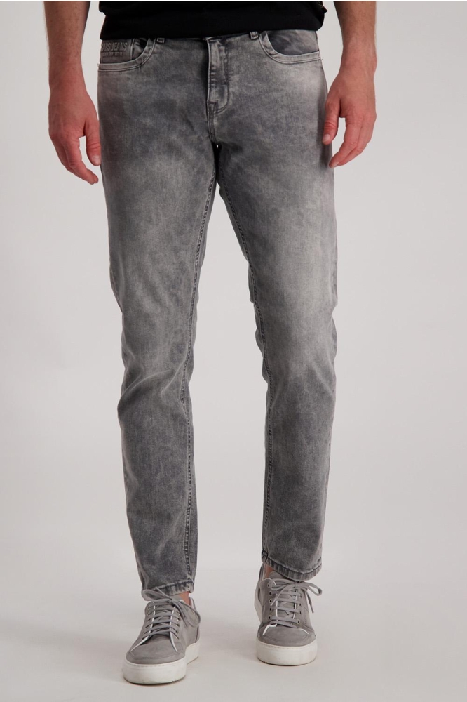 Cars grijze heren jeans | Model vooraanzicht