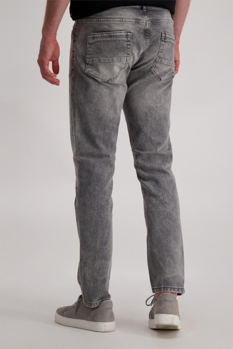 Cars grijze heren jeans | Model achteraanzicht