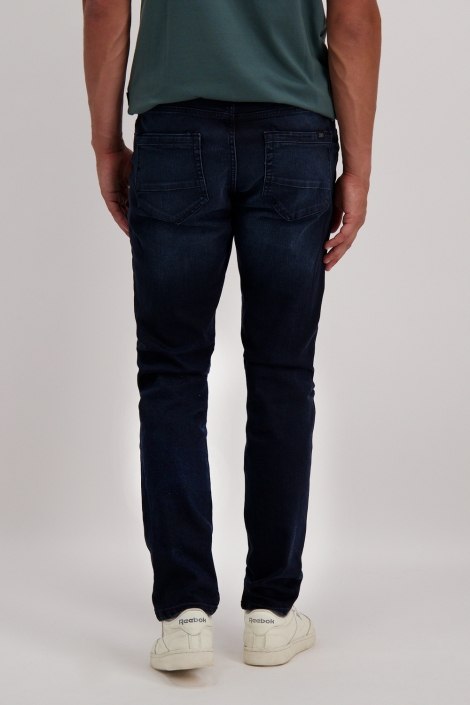 Cars blauwe heren jeans | Model achteraanzicht