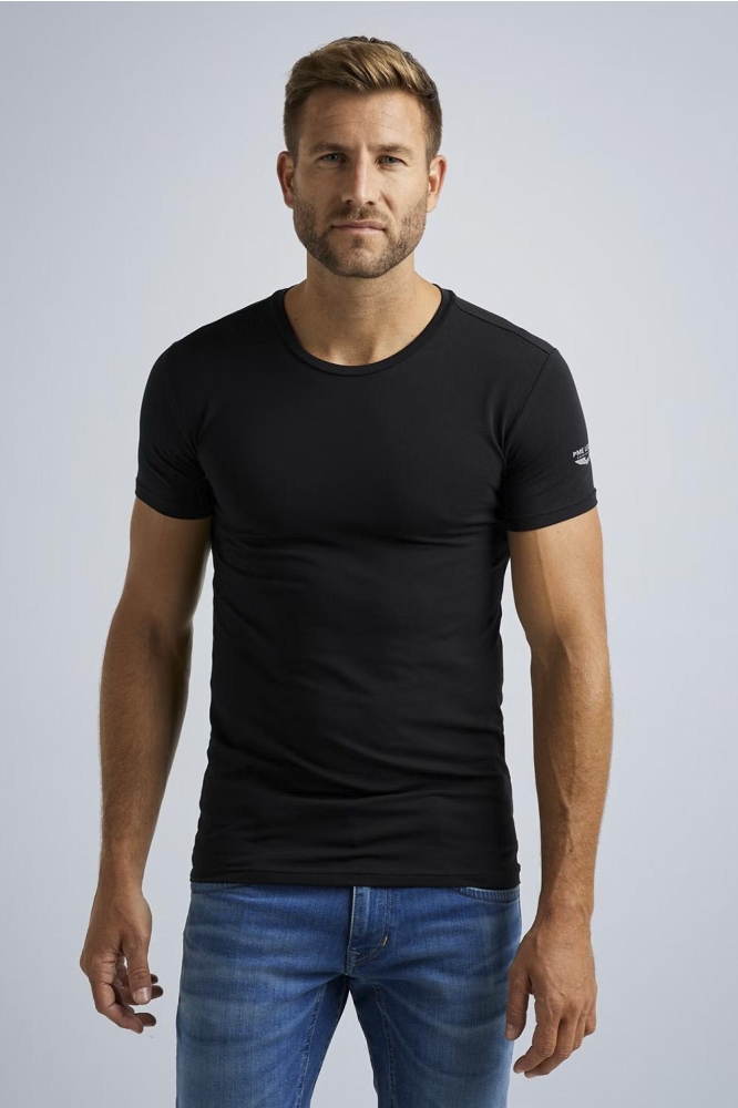 PME legend zwarte heren t-shirt | Model