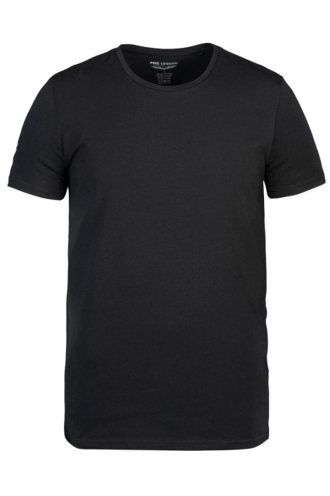 PME legend zwarte heren t-shirt | Vooraanzicht