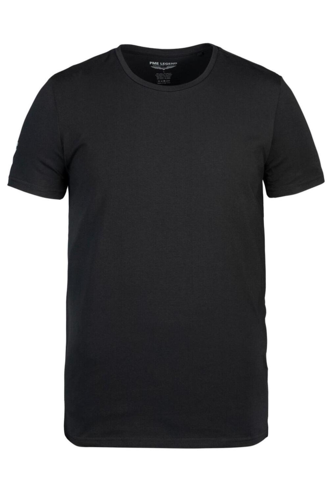 PME legend zwarte heren t-shirt | Vooraanzicht