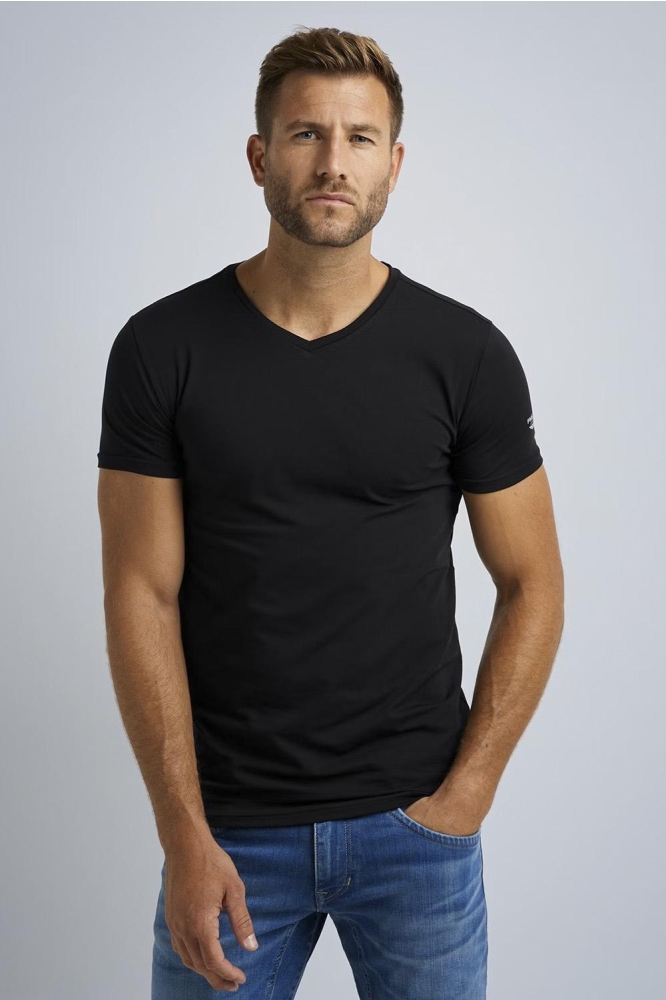 PME legend zwarte heren t-shirt | Model