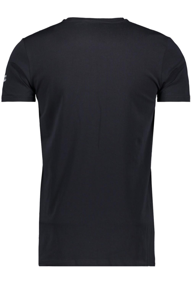 PME legend zwarte heren t-shirt | Achteraanzicht