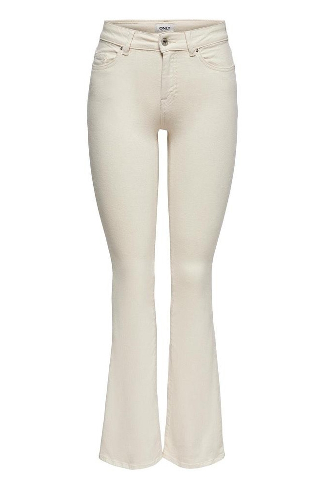 Only ecru dames jeans | Vooraanzicht