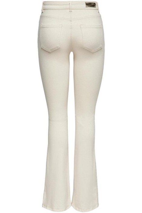 Only ecru dames jeans | Achteraanzicht