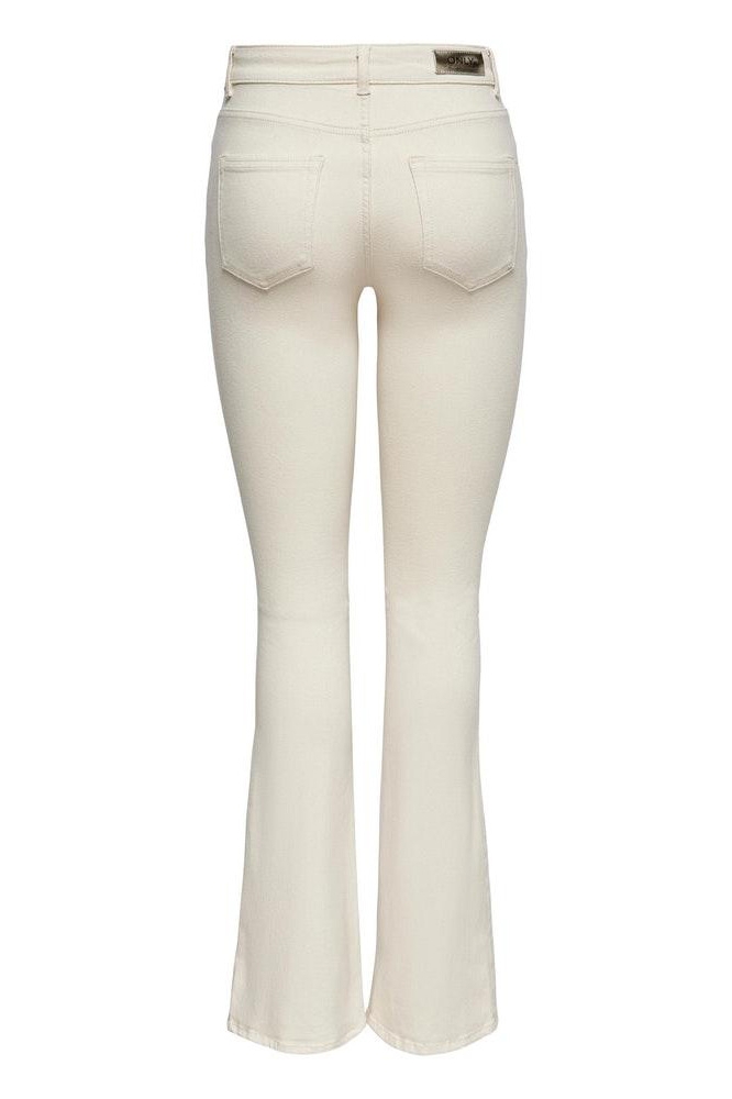 Only ecru dames jeans | Achteraanzicht