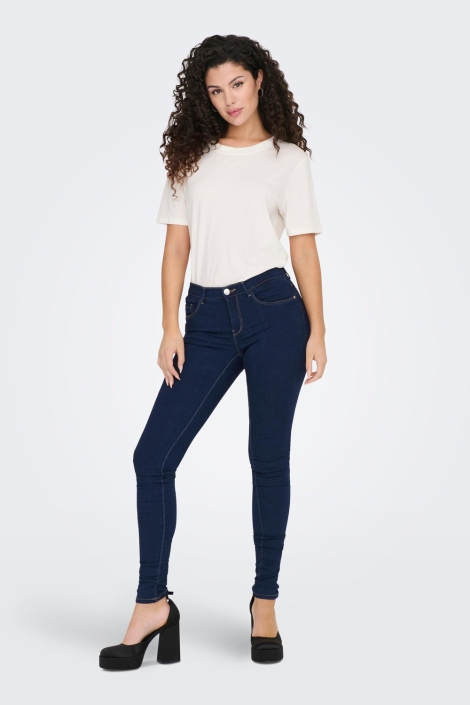 Only blauwe dames jeans | Model