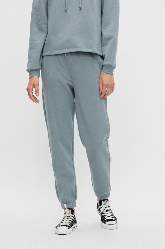 Pieces blauwe dames broek