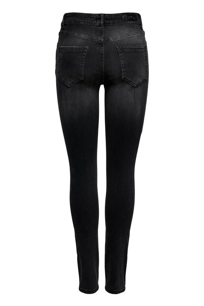 Only zwarte dames jeans | Achteraanzicht