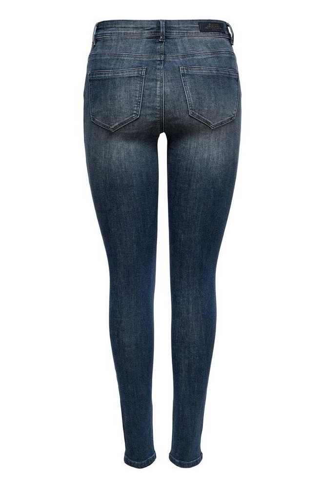 Only blauwe dames jeans | Achteraanzicht