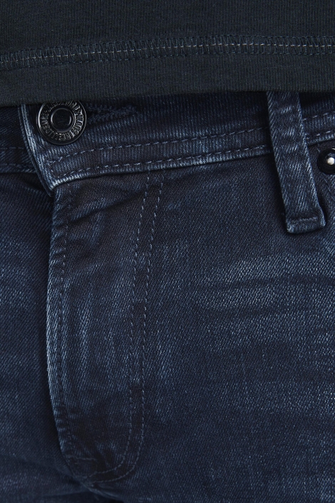 Jack & Jones blauwe heren jeans | Close up