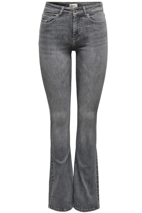 Only grijze dames jeans | Vooraanzicht